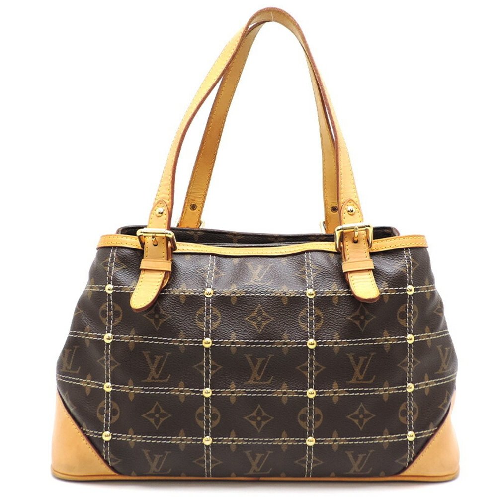 Louis Vuitton Rivet Tote Women's Shoulder Bag M40140 Monogram (Brown) - Picture 2 of 10